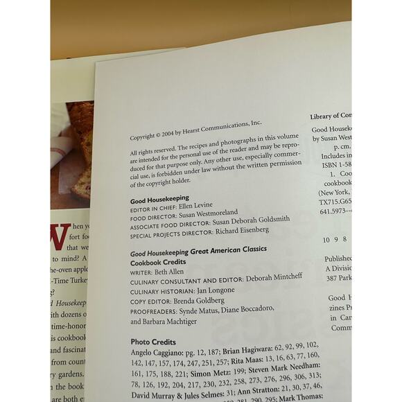 Vintage Good Housekeeping Cookbook Great American Classics - Picture 2 of 8